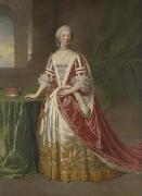 William Hoare Countess of Chatham oil painting artist